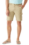 Tommy Bahama Coastal Key Cargo Shorts In Stone Khaki