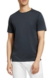 Theory Precise Cold Dye T-shirt In Sea Moss