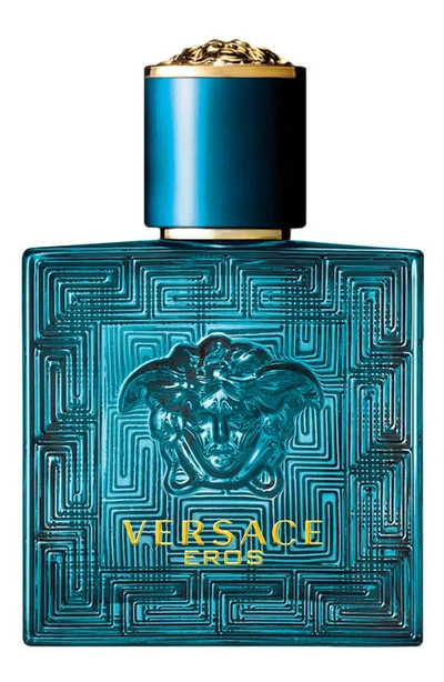 Versace Eros Eau De Toilette, 0.3 oz In Blue
