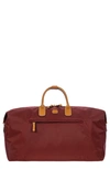 Bric's X-bag Boarding 22-inch Duffle Bag In Bordeaux