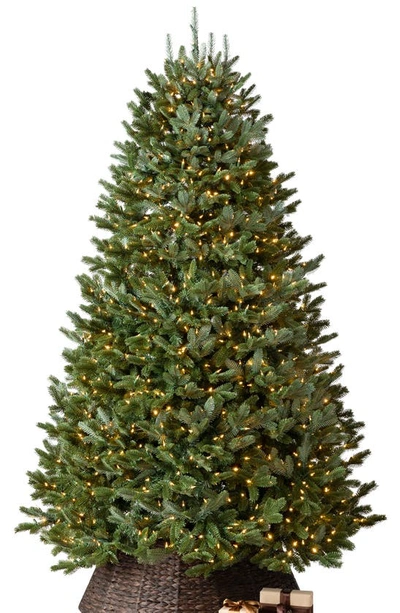 Balsam Hill 7.5-foot Artificial Led Light Fraser Fir Tree In Candlelight Clear Led