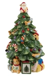 PORTMEIRION X TED BAKER SPODE LIT PORCELAIN CHRISTMAS TREE,1739437