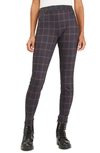 Sanctuary Runway High Waist Skinny Pants In Black Plaid