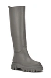 Marc Fisher Ltd Malena Lug Sole Boot In Medium Gray