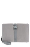 Dagne Dover Joey Water Resistant Changing Kit In Heather Grey