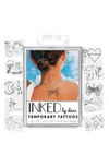 INKED BY DANI SILHOUETTE PACK TEMPORARY TATTOOS,263