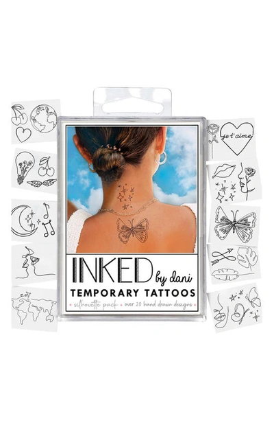 Inked By Dani Silhouette Pack Temporary Tattoos
