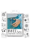 Inked By Dani Bestsellers Pack Temporary Tattoos