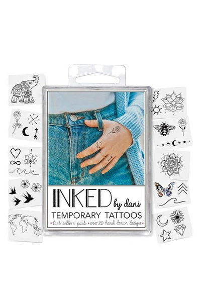 Inked By Dani Bestsellers Pack Temporary Tattoos