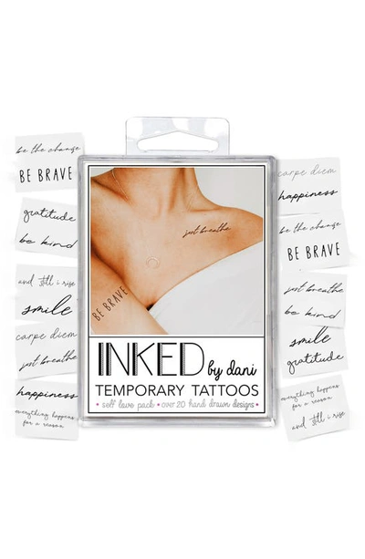 Inked By Dani Self Love Pack Temporary Tattoos