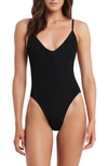 Bound By Bond-eye Elena One-piece Swimsuit In Black