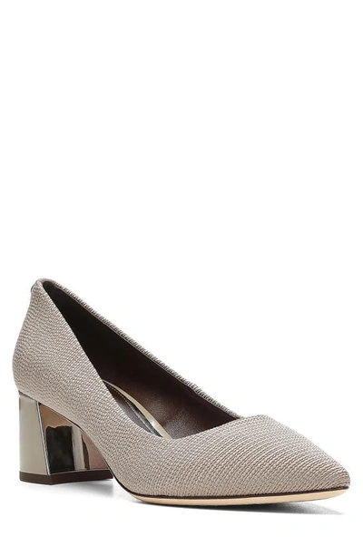 Donald Pliner Women's Pointed Toe Block Heel Pumps In Light Taupe