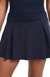 Nike Women's Club Skirt Short Tennis Skirt In Obsidian/ Obsidian