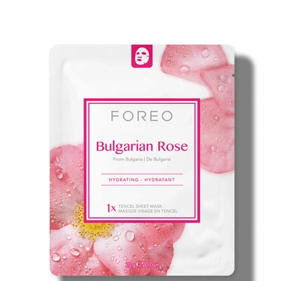 Foreo Bulgarian Rose Moisture-boosting Sheet Face Mask (3 Pack) In No Color