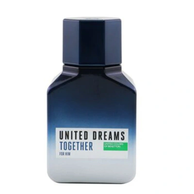 Benetton Mens United Dreams Together Edt Spray 3.4 oz Fragrances 8433982016479 In Black