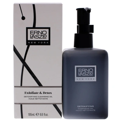 Erno Laszlo Exfoliate And Detox Cleansing Oil By  For Unisex - 6.6 oz Cleanser In Grey