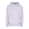 Givenchy Raised Logo Barbed Wire Graphic Hoodie In Lilac