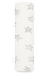 Aden + Anais Snuggle Knit Swaddle Blanket In Grey Star