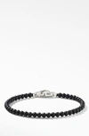 David Yurman Spiritual Beads Bracelet In Black Onyx