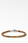 David Yurman Spiritual Beads Bracelet In Tigers Eye