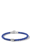 David Yurman Spiritual Beads Compass Bracelet In Lapis Lazuli