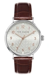 TED BAKER MIMOSAA LEATHER STRAP WATCH, 41MM,BKPMMS1159I