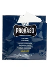 PRORASO GROOMING AZUR LIME REFRESHING TISSUES,400776