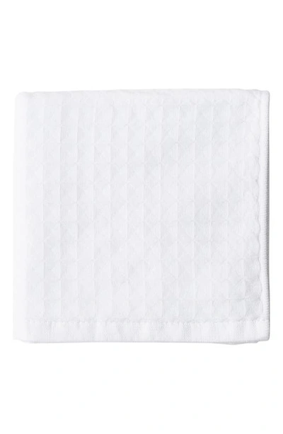 Uchino Waffle Washcloth In White