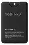 Noshinku Rejuvenating Travel Size Hand Sanitizer In Bergamot