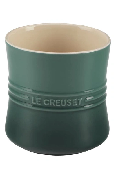 Le Creuset Artichaut Utensil Crock In Green