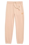 Acne Studios Kids' Mini Frack Logo-appliquéd Cotton-jersey Sweatpants In Pink