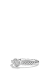 DAVID YURMAN CABLE COLLECTIBLES HEART RING WITH DIAMONDS,R09660 SSADI9