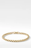 David Yurman Dy Bel Aire Chain Bracelet In 18k Yellow Gold In Gold