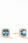 DAVID YURMAN PETITE CHATELAINE® PAVÉ BEZEL STUD EARRINGS,E14986D88AIBDI