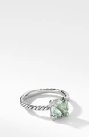 DAVID YURMAN CHATELAINE® RING WITH SEMIPRECIOUS STONE AND DIAMONDS,R16329DSSAPLDI55