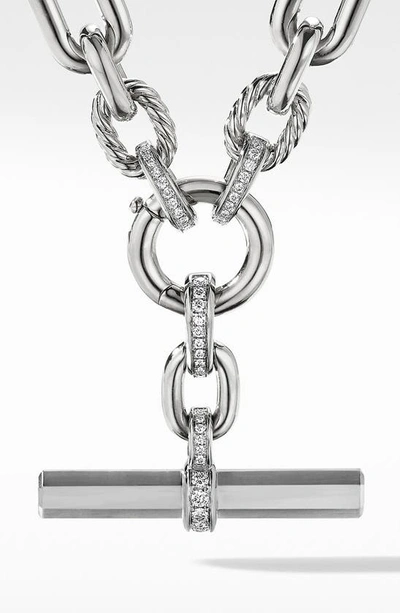 David Yurman Lexington Diamond Chain Necklace