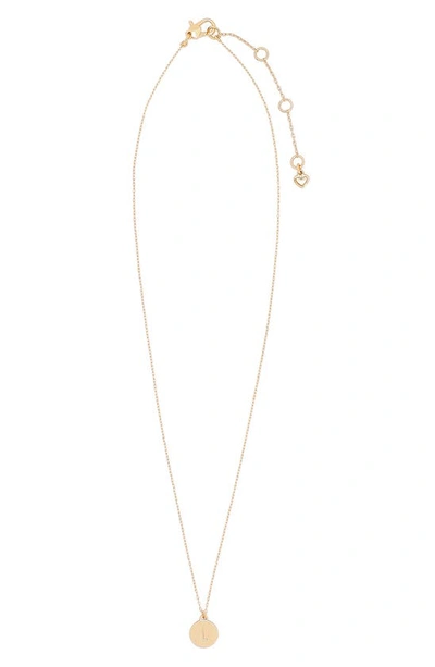 KATE SPADE KATE SPADE NEW YORK MINI INITIAL PENDANT NECKLACE,WBR00040
