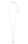 Kate Spade Mini Initial Pendant Necklace In A