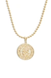 Melinda Maria Zodiac Pendant Necklace In Silvereo
