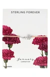 Sterling Forever Birth Flower Bracelet In Silveranuary