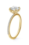 De Beers Forevermark Delicate Icon™ Setting Round Diamond Engagement Ring In Yellow Gold0.50ct