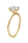De Beers Forevermark Delicate Icon™ Setting Round Diamond Engagement Ring In Yellow Gold0.70ct