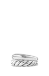 DAVID YURMAN PURE FORM STERLING SILVER STACKING RINGS,R13036 SS6