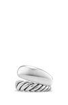 DAVID YURMAN PURE FORM TWO ROW RING,R13152 SS7