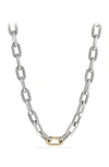 DAVID YURMAN DY MADISON CHAIN LARGE NECKLACE WITH 18K GOLD,N13873 S818