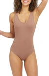 Spanxr Spanx(r) Suit Yourself Scoop Neck Tank Bodysuit In Toasty