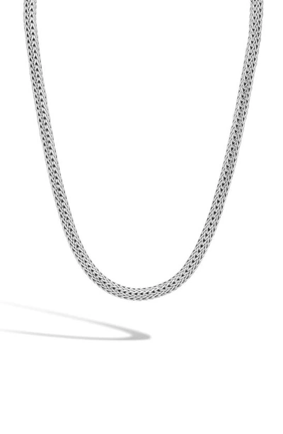John Hardy Classic Chain Small Necklace In Silver