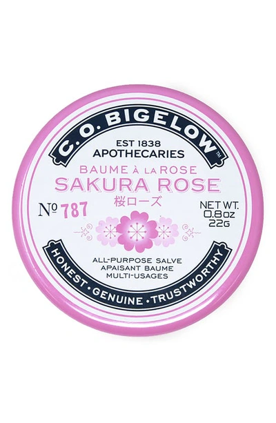 C.o. Bigelow Sakura Rose Salve Tin In Pink