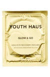 SKIN GYM YOUTH HAUS GLOW & GO EYE PATCHES,GLOW-GO