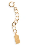 Set & Stones Extender Chain In Gold 1 In